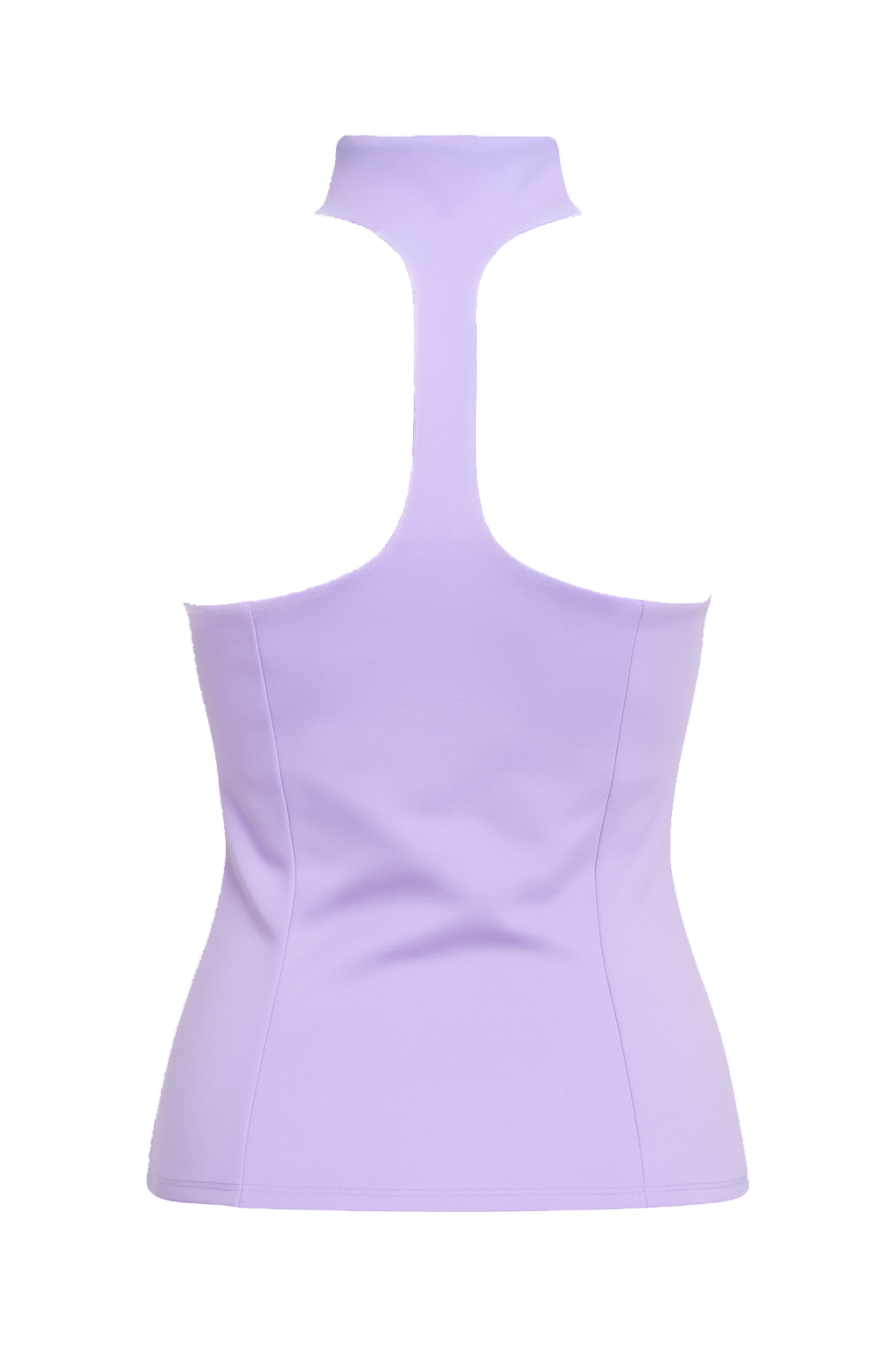 PURPLE HALTER TOP