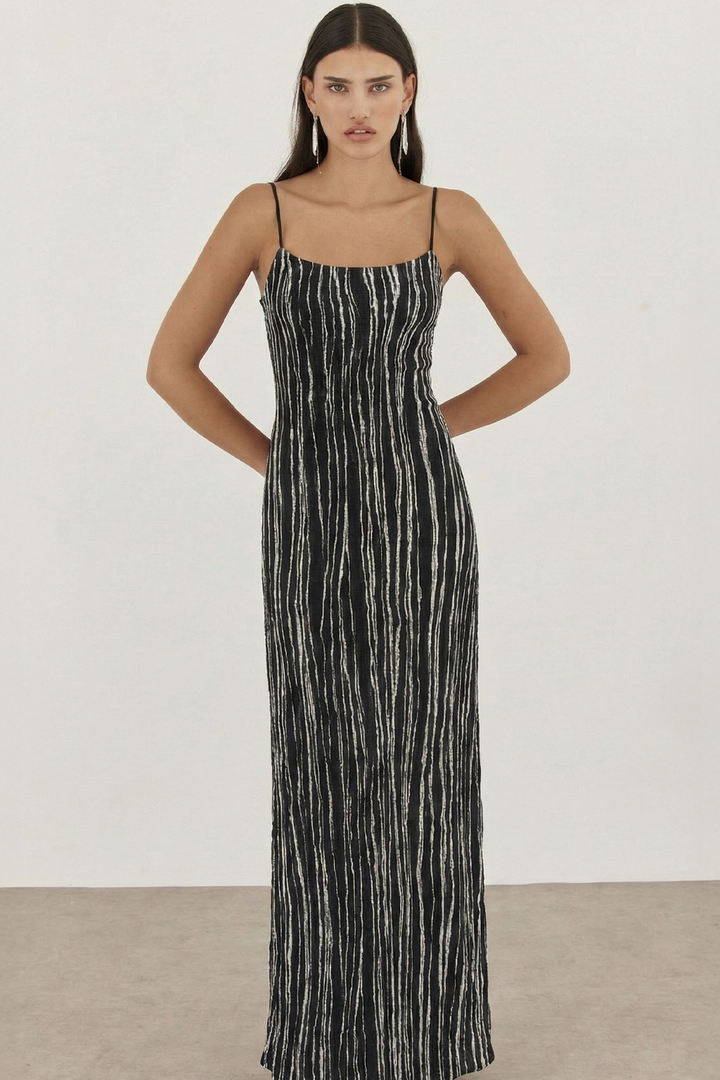 ZEBRA LONG DRESS