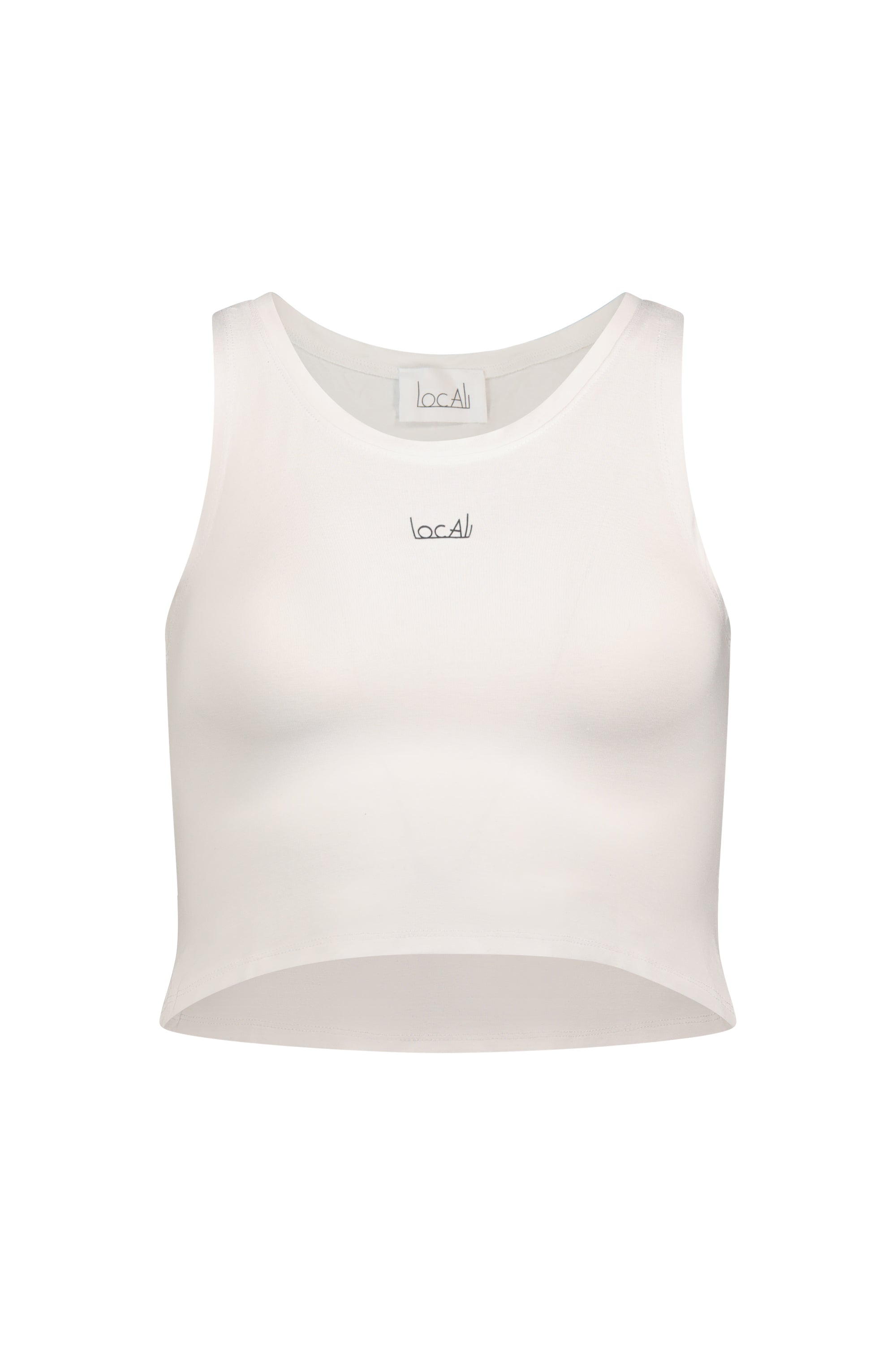 LOCALI WHITE CROP TOP