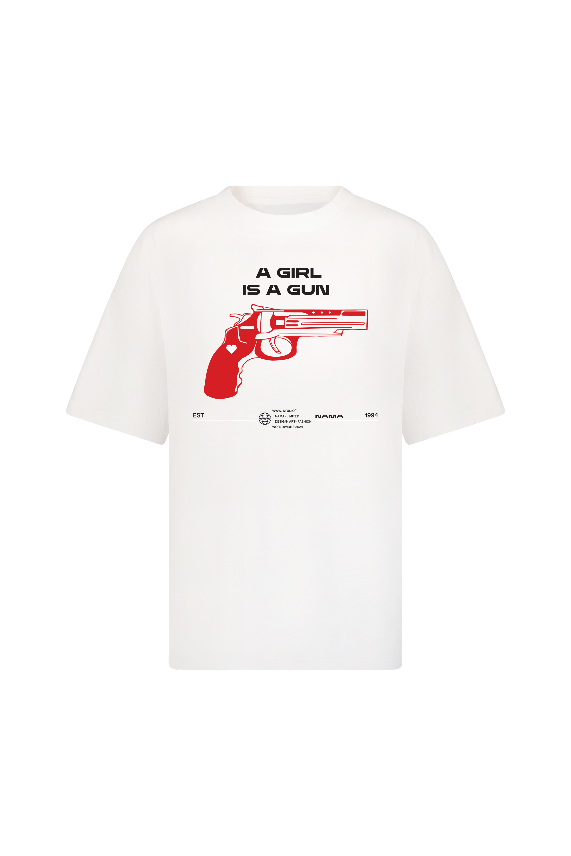 A GIRL IS A GUN T-SHIRT