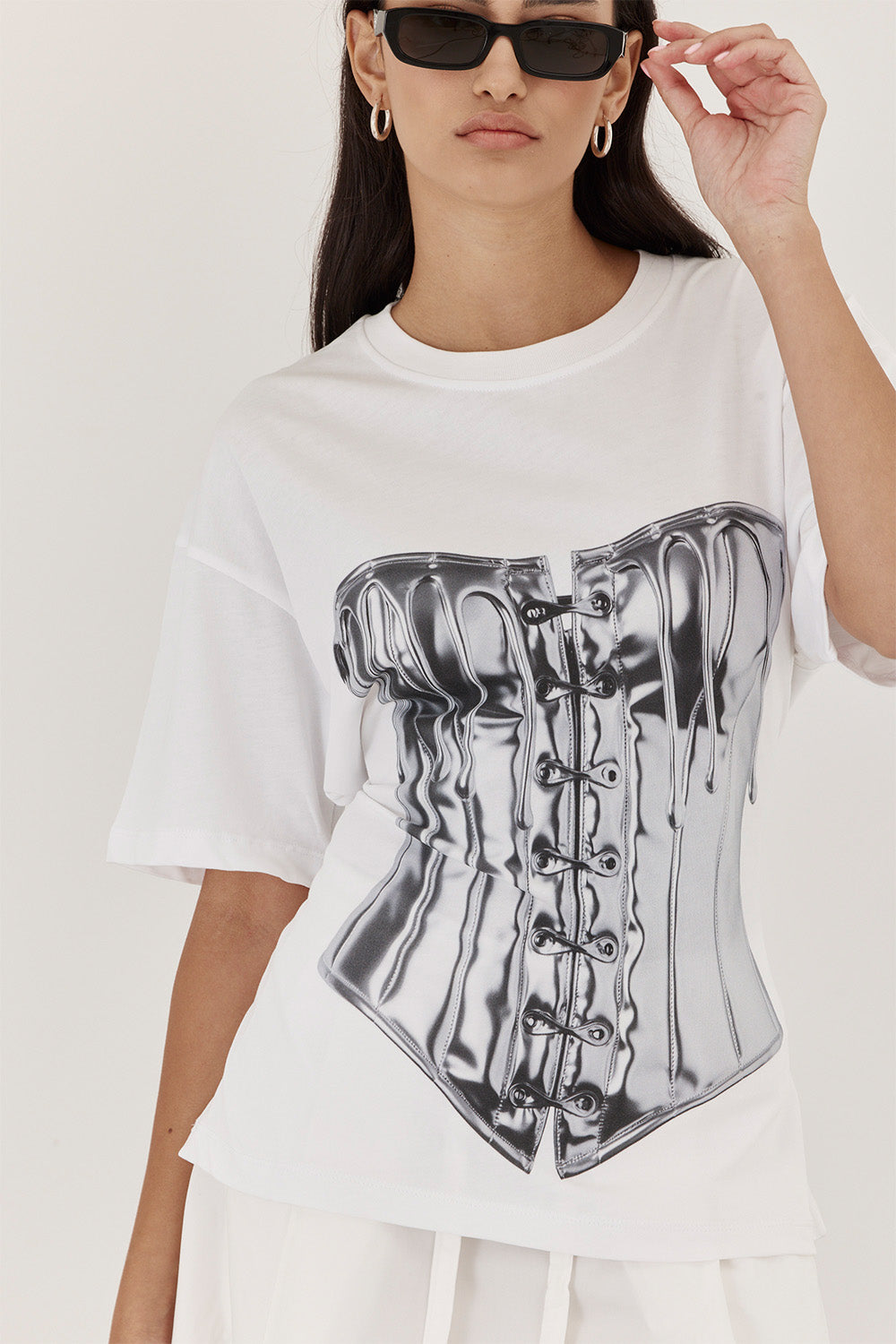METAL CORSET T-SHIRT