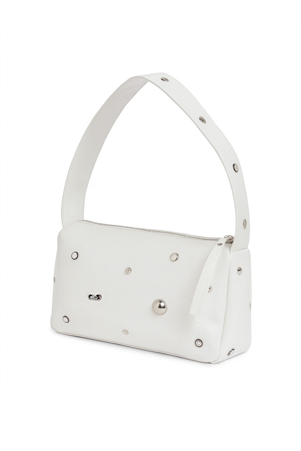 AYA LEATHER BAG – WHITE