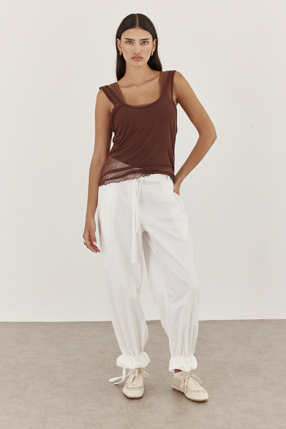 HANA WHITE  PANTS