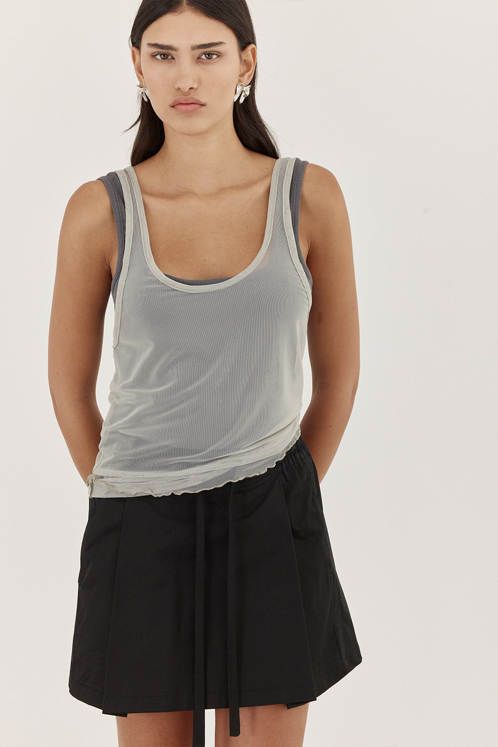 AMI GRAY TANK