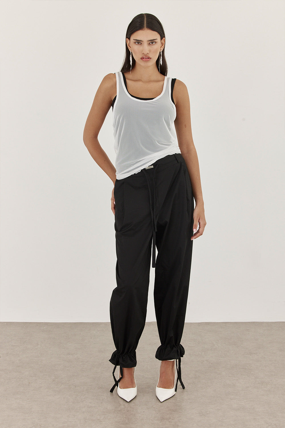 AMI BLACL&WHITE TANK