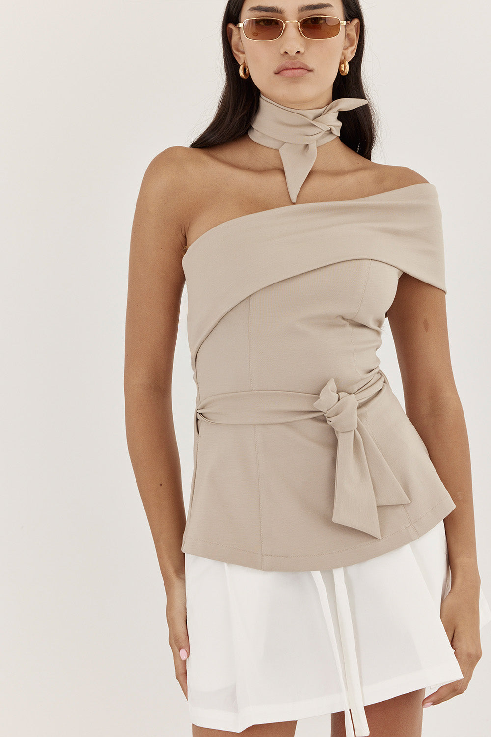 AYAKA CAMEL TOP