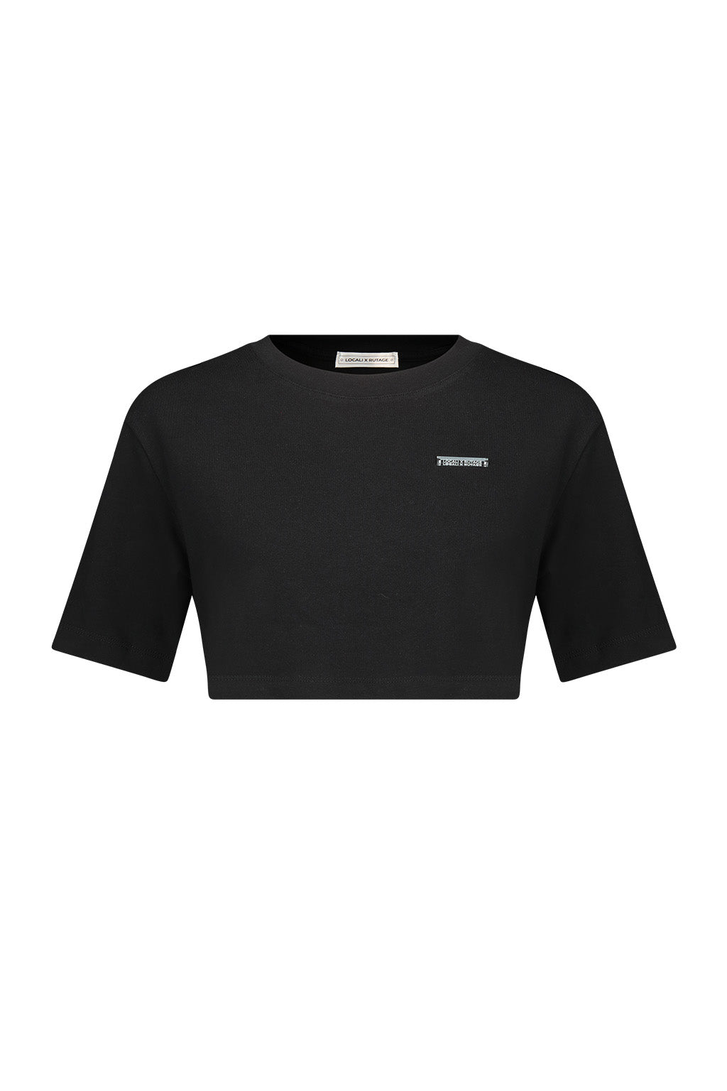 ICONIC LOGO T SHIRT -BLACK