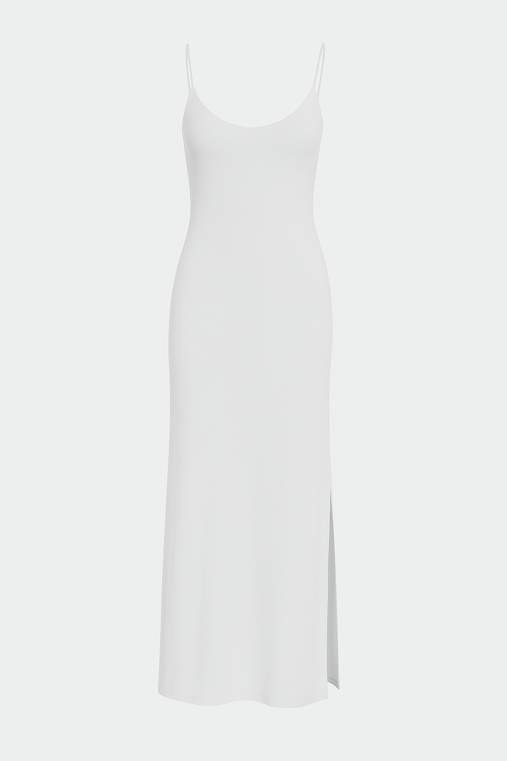 CLASSIC MAXI WHITE STONE DRESS