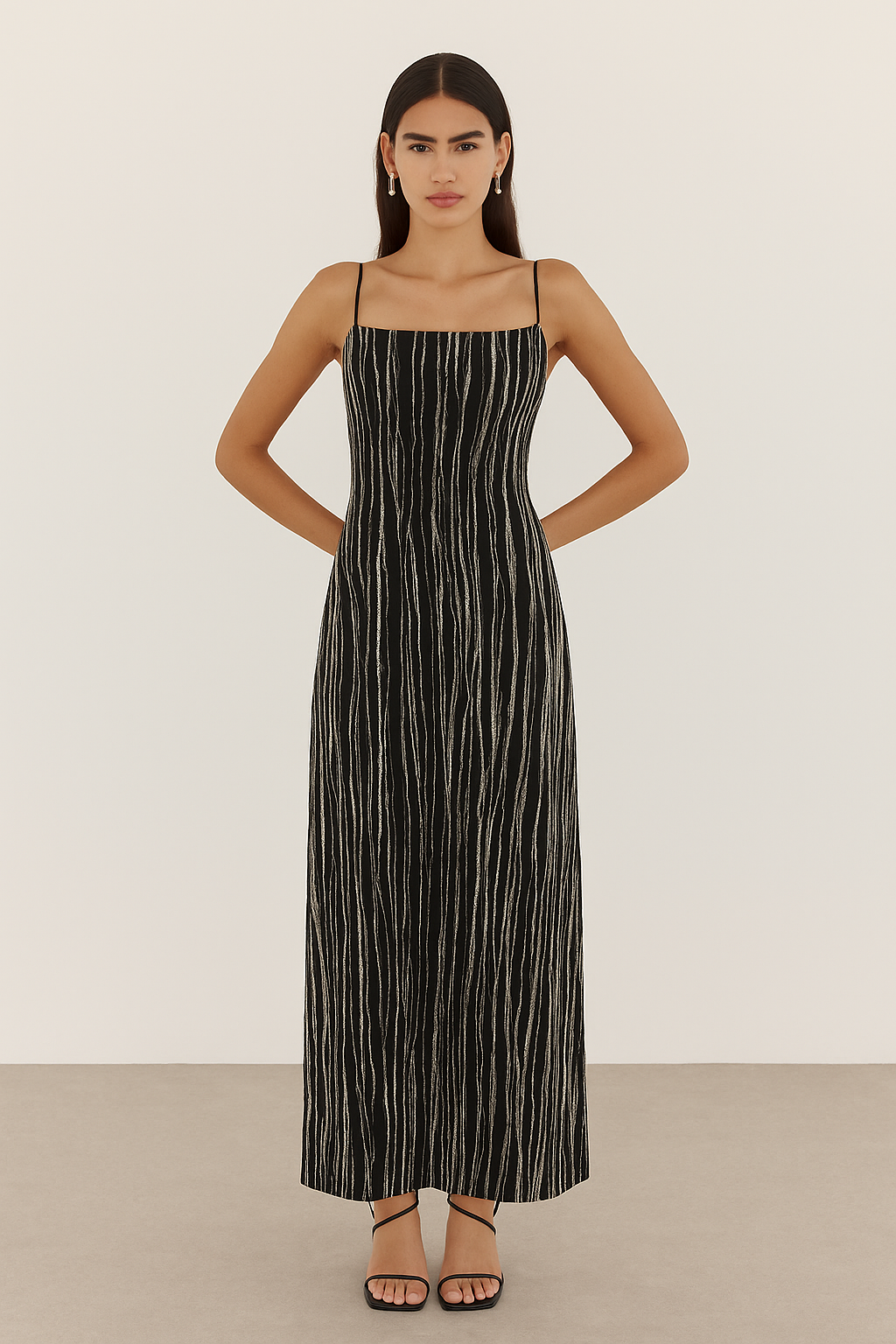 ZEBRA LONG DRESS