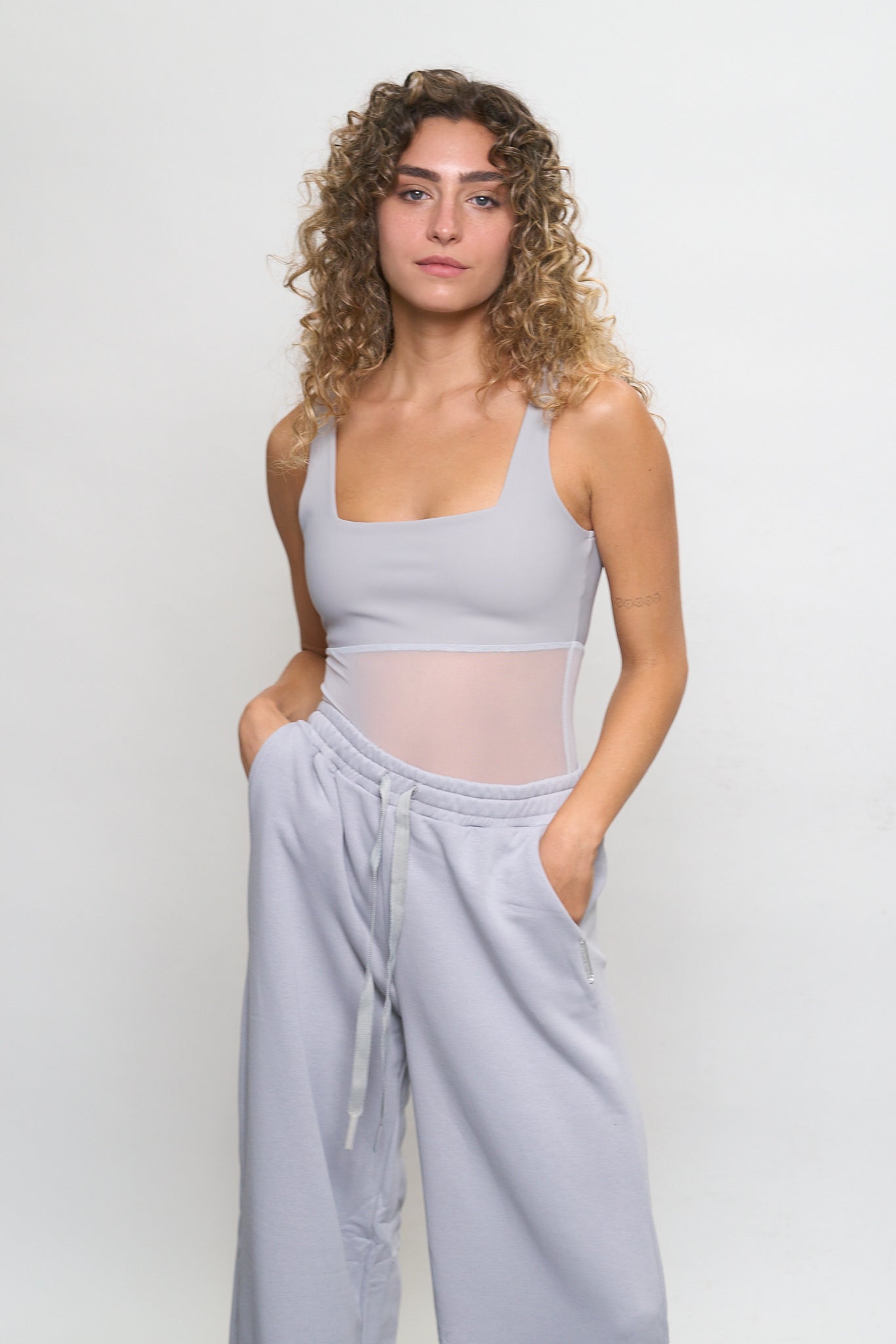 SPACE GRAY BODYSUIT