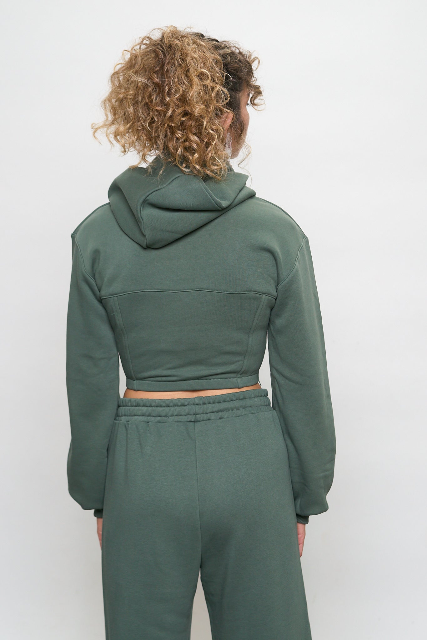 LEAVES GREEN SWEATSHIRT